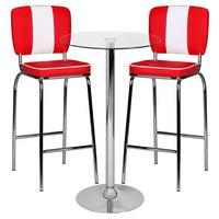 Stehtisch Zamora II transparent - Transparent, MODERN, Glas (60/105cm) - MID.YOU