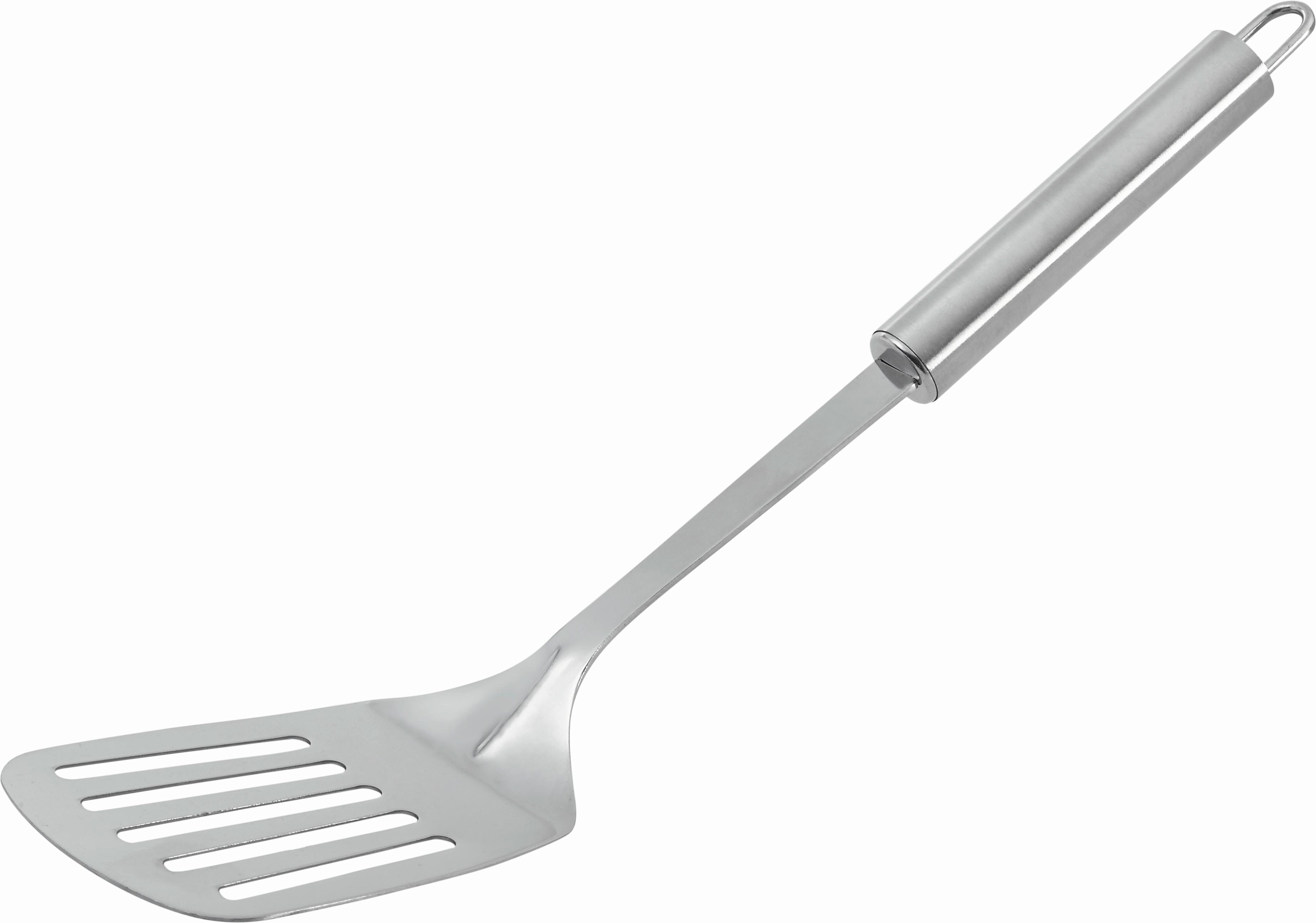 PFANNENWENDER DANI - Edelstahlfarben, KONVENTIONELL, Metall (33cm) - Modern Living