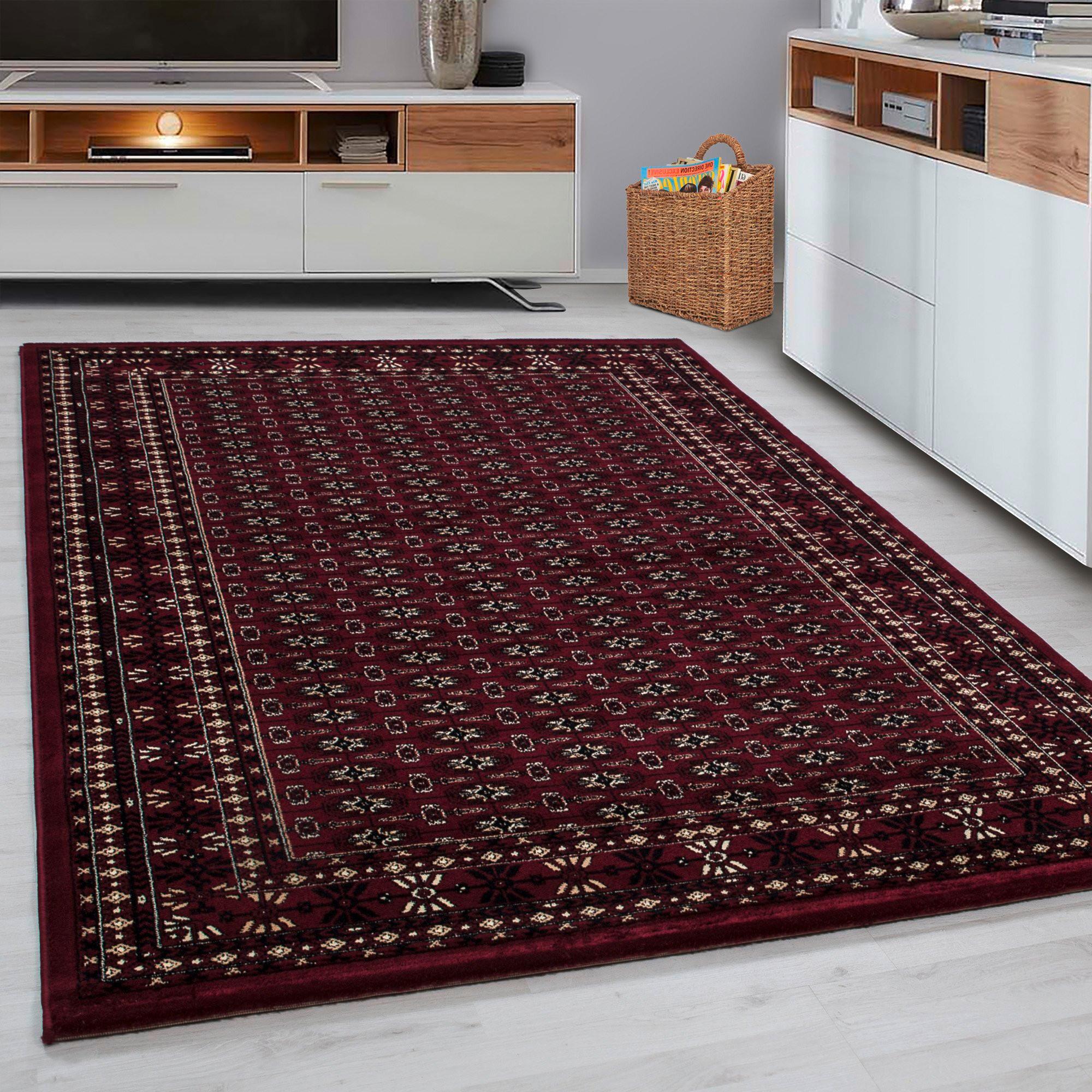 Tkana Preproga Marrakesh, Rdeča, 160x230cm - temno rdeča, Konvencionalno, tekstil (160/230cm)