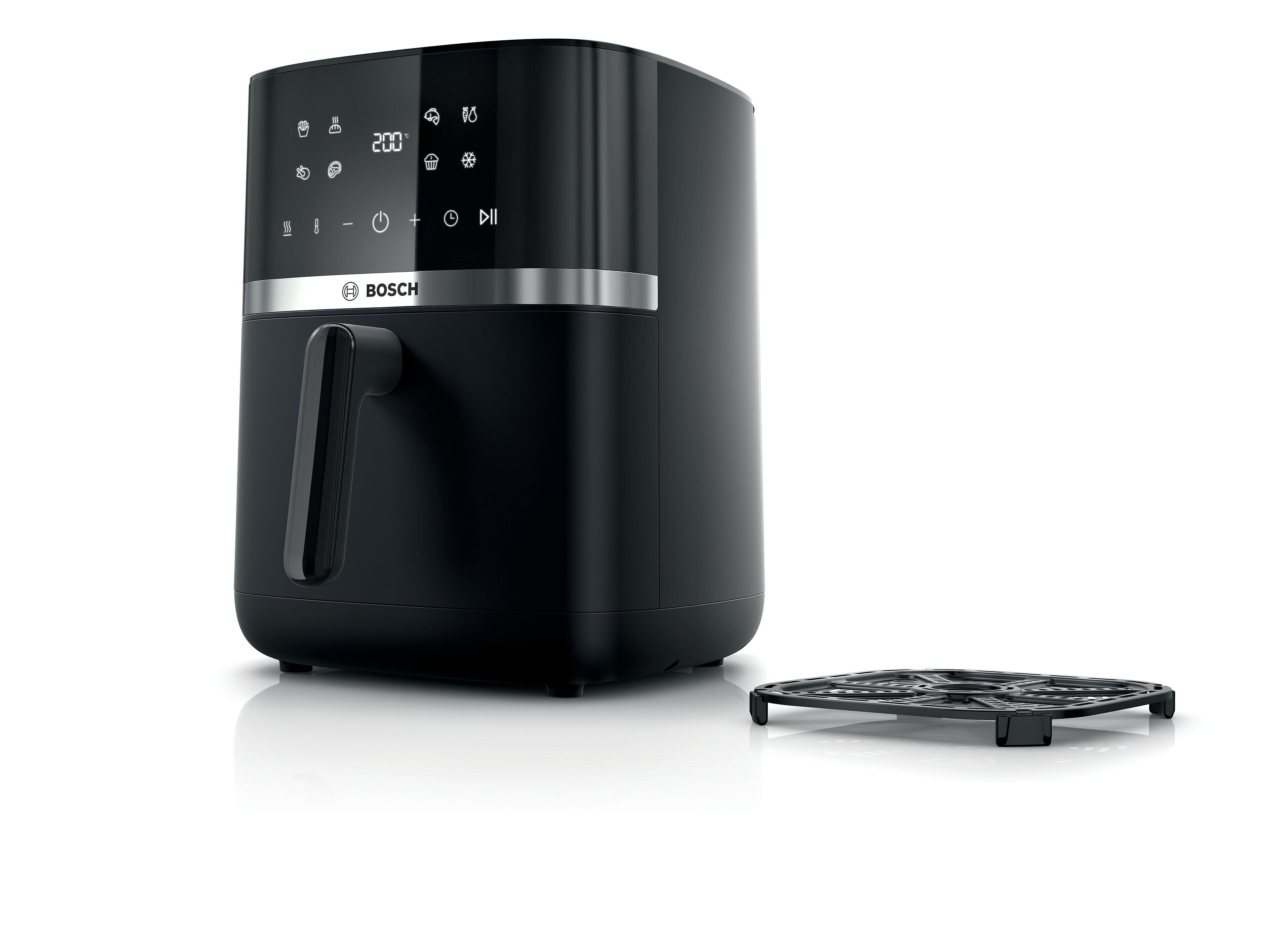 Forrólevegős Sütő Mafs2462b - fekete, műanyag (33,2/27,6/38,5cm)