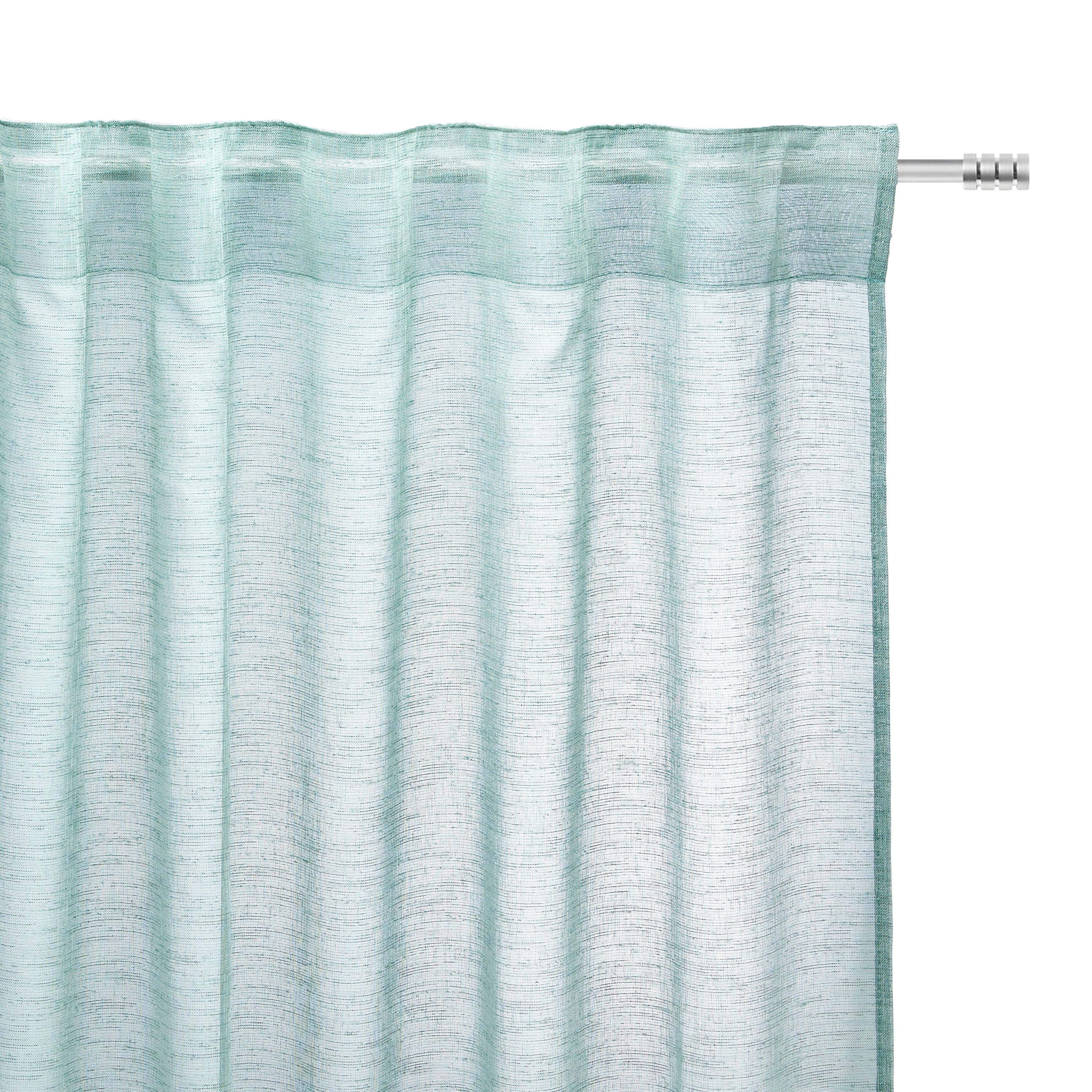 GARDINLÄNGD SIGRID -EXT- - grön, Romantik / Lanthus, textil (140/245cm) - Premium Living