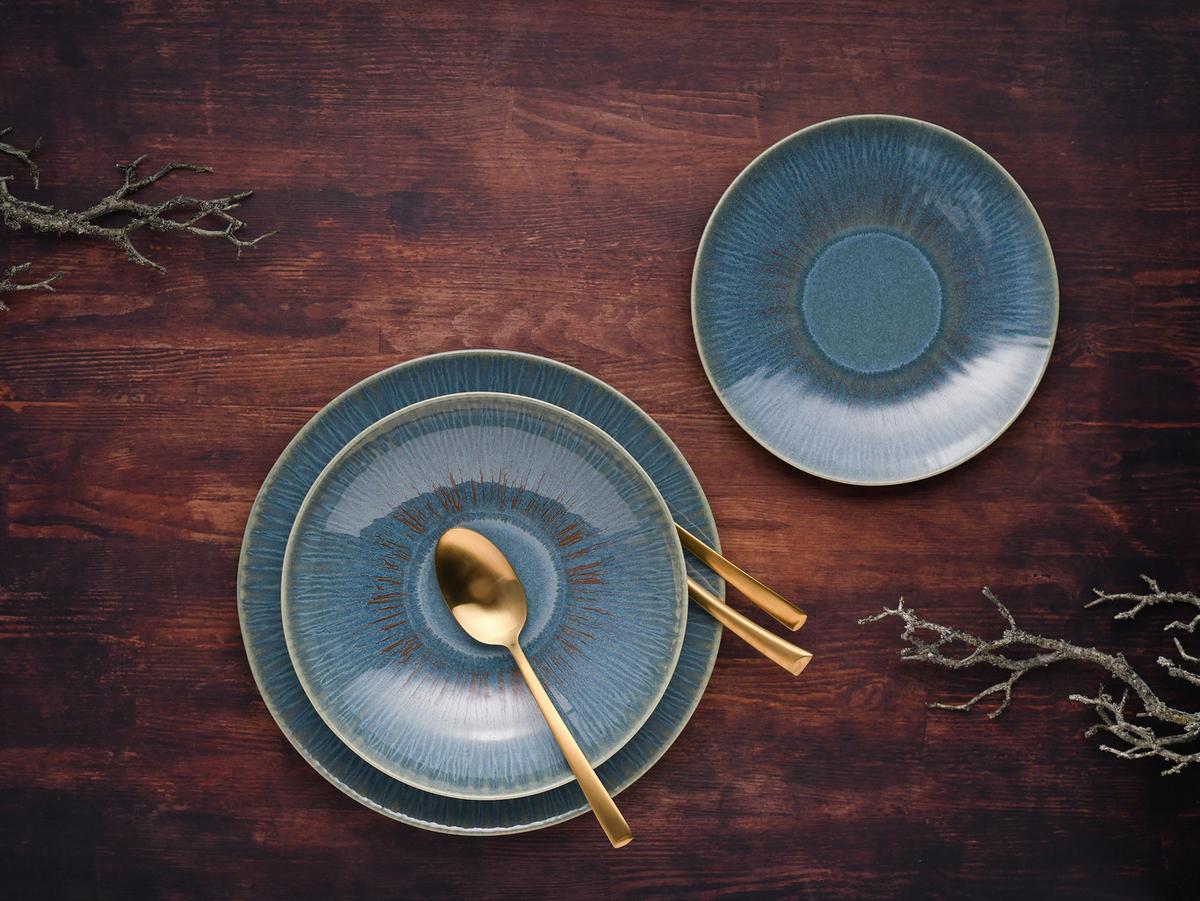 Jedilni Servis Sea Breeze Green, 18-Delni - zelena, Basics, keramika - Creatable