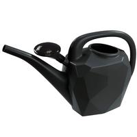 Gießkanne Stone Schwarz mit Gießbrause - Schwarz, KONVENTIONELL, Kunststoff (69,0/20,0/37,0cm) - Mömax
