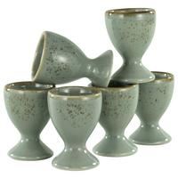Set Postavkov Za Jajca Stone, 6-Delni - siva, Trend, keramika (5,5cm) - Creatable
