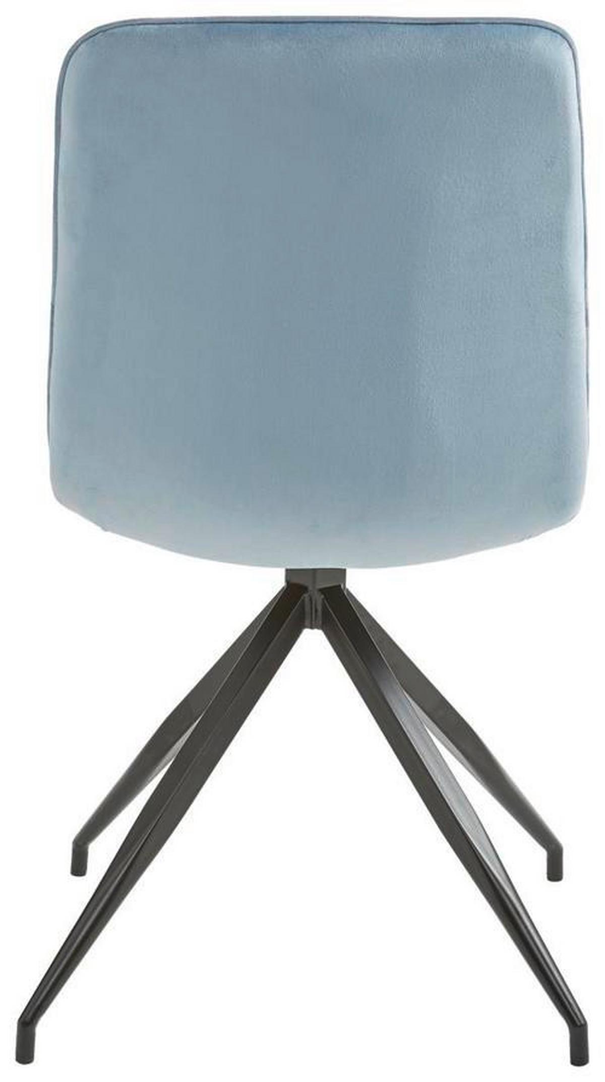 KRZESŁO FREDDY - różowy/czarny, Basics, metal/tkanina (48,5/88/59cm) - P & B