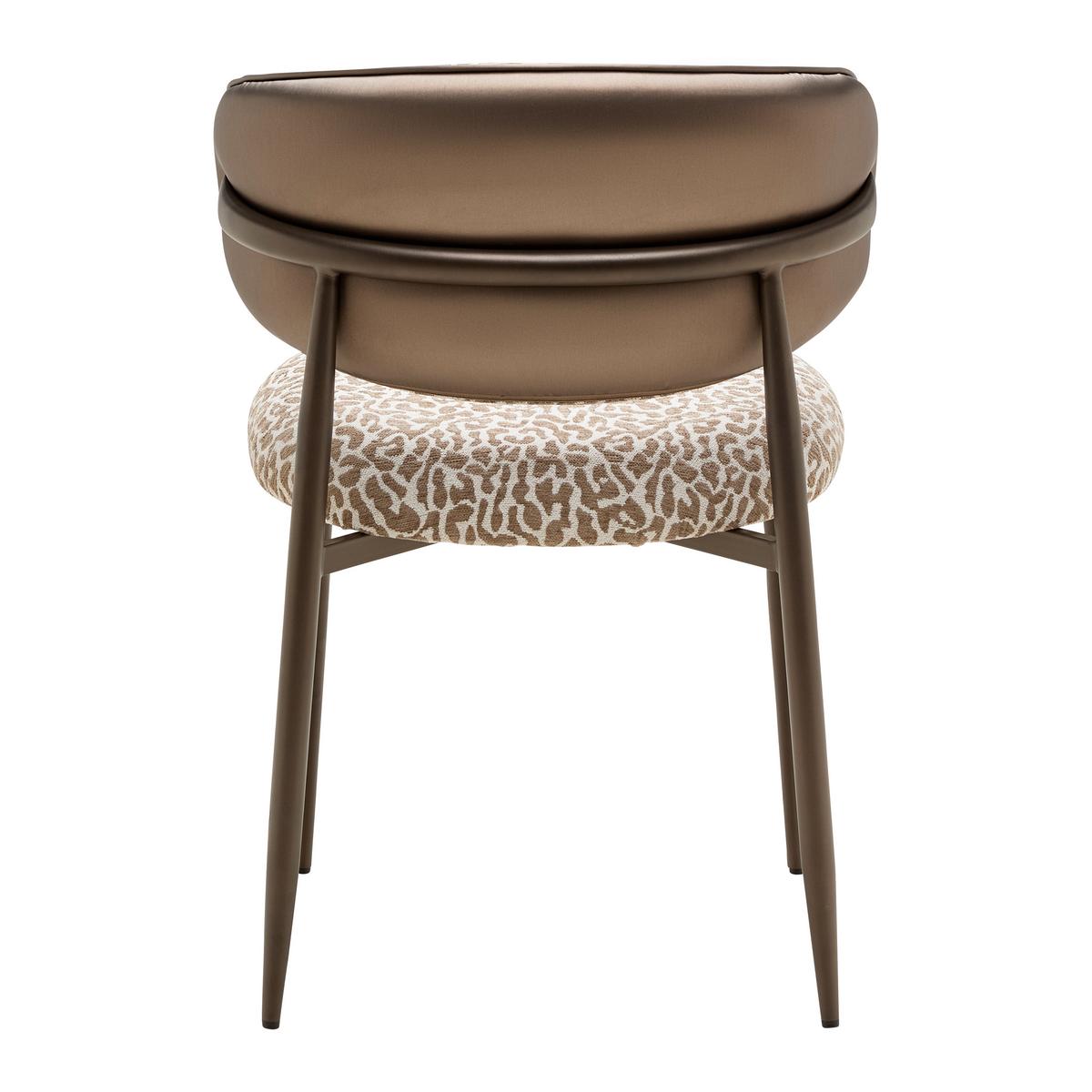 Sessel Leano Braun - Braun, LIFESTYLE, Textil/Metall (54/80/59cm) - Premium Living