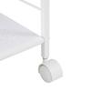 RULLVAGN LUAN II -BASED/SB- - vit, Modern, metall/plast (42,5/81/29cm) - Based