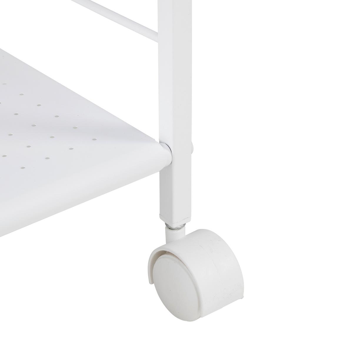 Kolica Višenamjenska Luan Ii - bijela, Moderno, metal/plastika (42,5/81/29cm) - Best Price