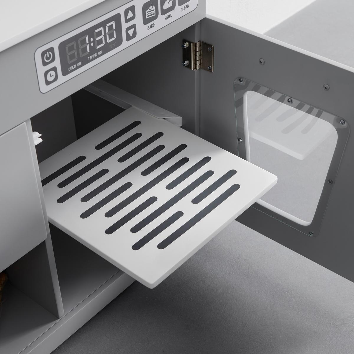 Gyerekkonyha Bea - szürke, Modern, műanyag (60/90/31cm) - Bessagi Kids