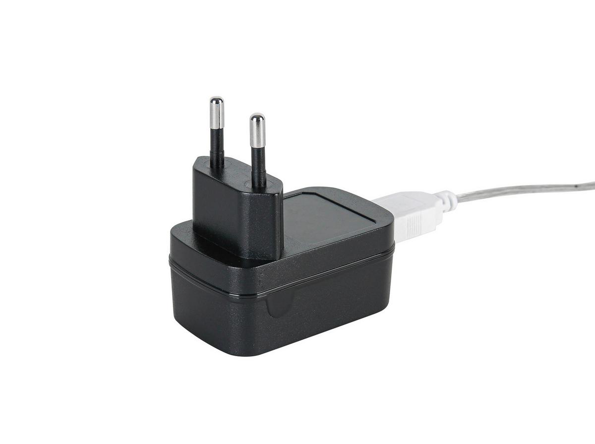 LED-Dekoleuchte Baumi Weiß/Transparent max. 6 Watt - Transparent/Weiß, MODERN, Kunststoff (44/17/17cm) - Mömax