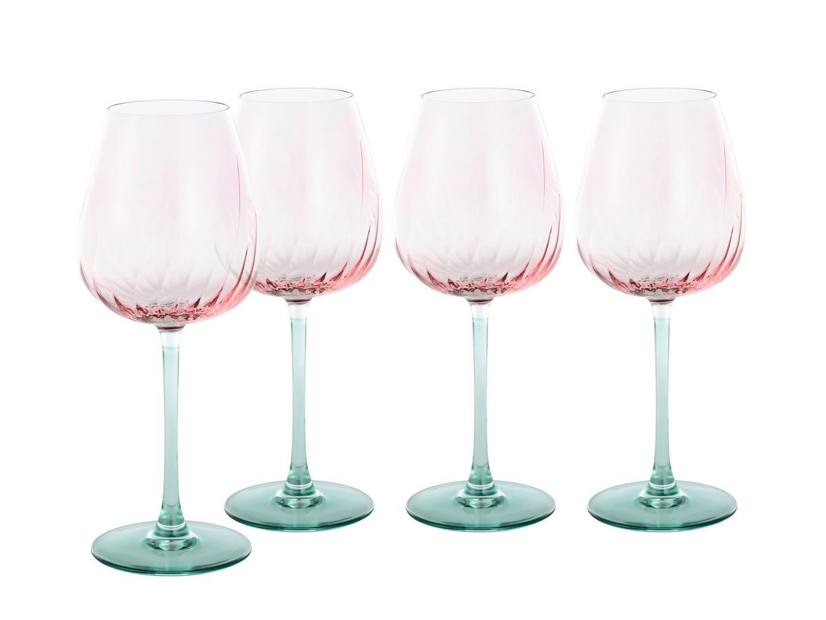 Set Kozarcev Za Vino Spring, 4-Delni - večbarvno, Basics, steklo (470ml) - Creatable