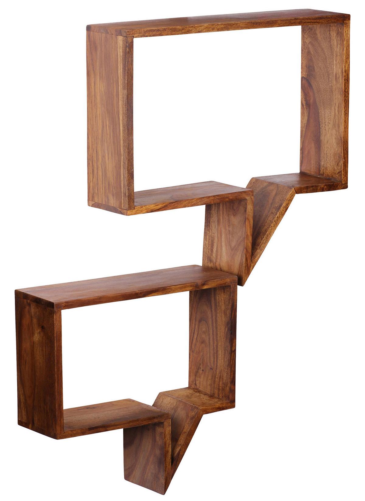 Set Stenskih Regalov Mumbai - Moderno, les (50/49/13cm) - MID.YOU