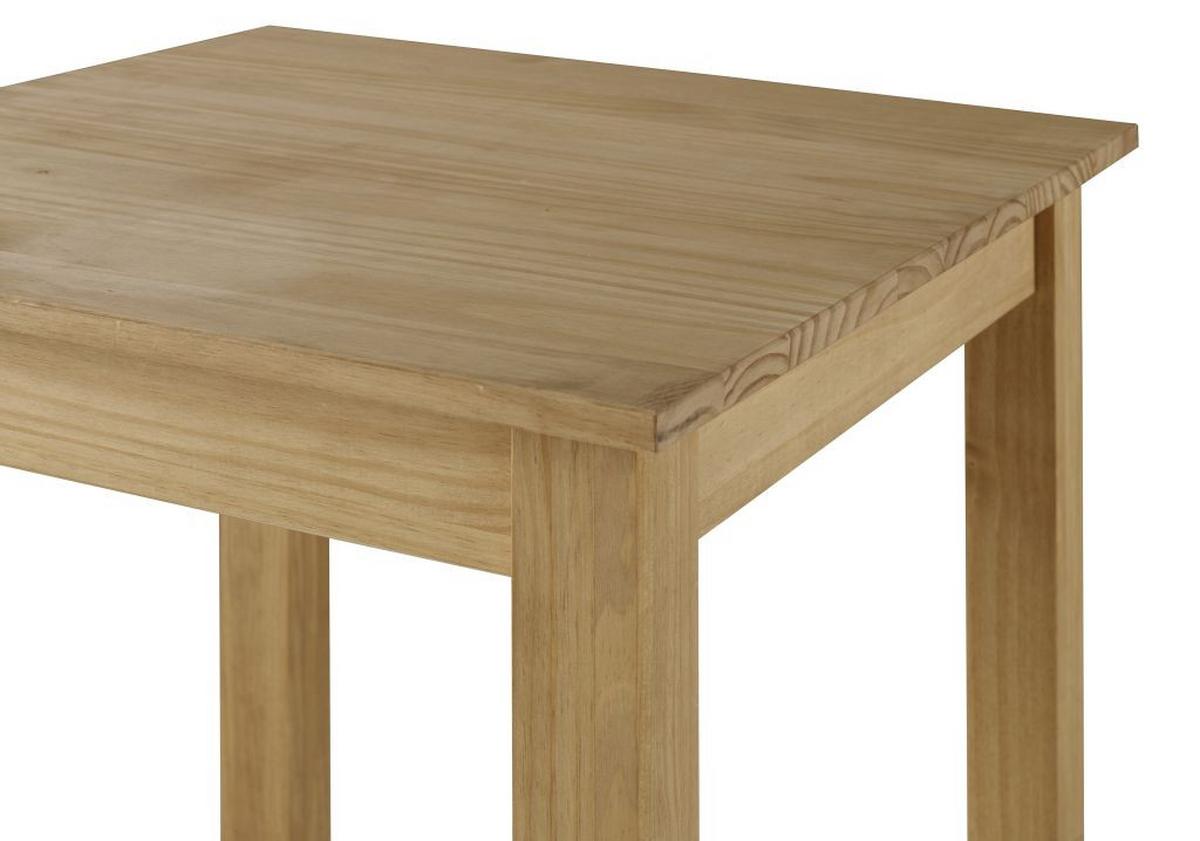 STÓŁ DO JADALNI OMEGA - kolor naturalny, Modern, drewno (70/70/75,5cm) - Livetastic
