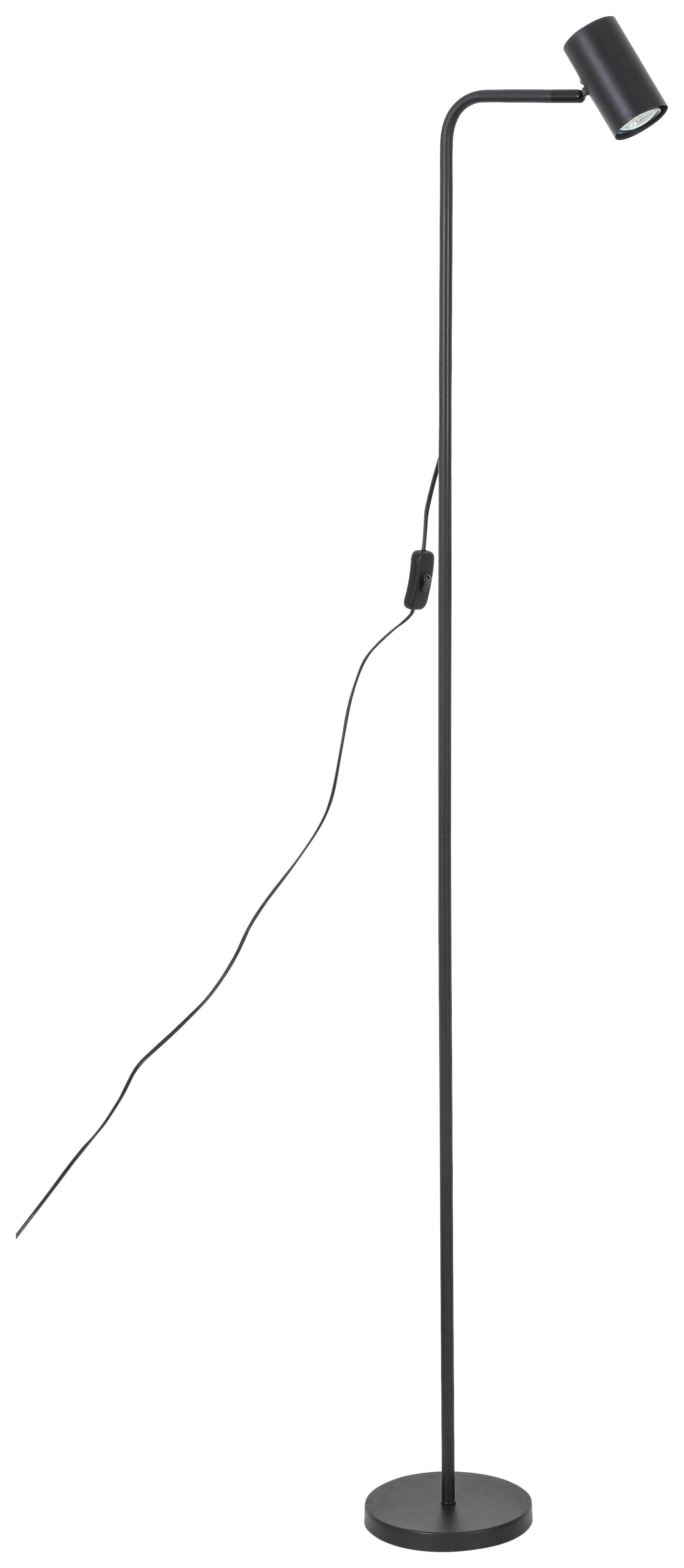 Lampadar Neuzop - negru, Modern, plastic/metal (18/35,5/154,5cm) - Mömax