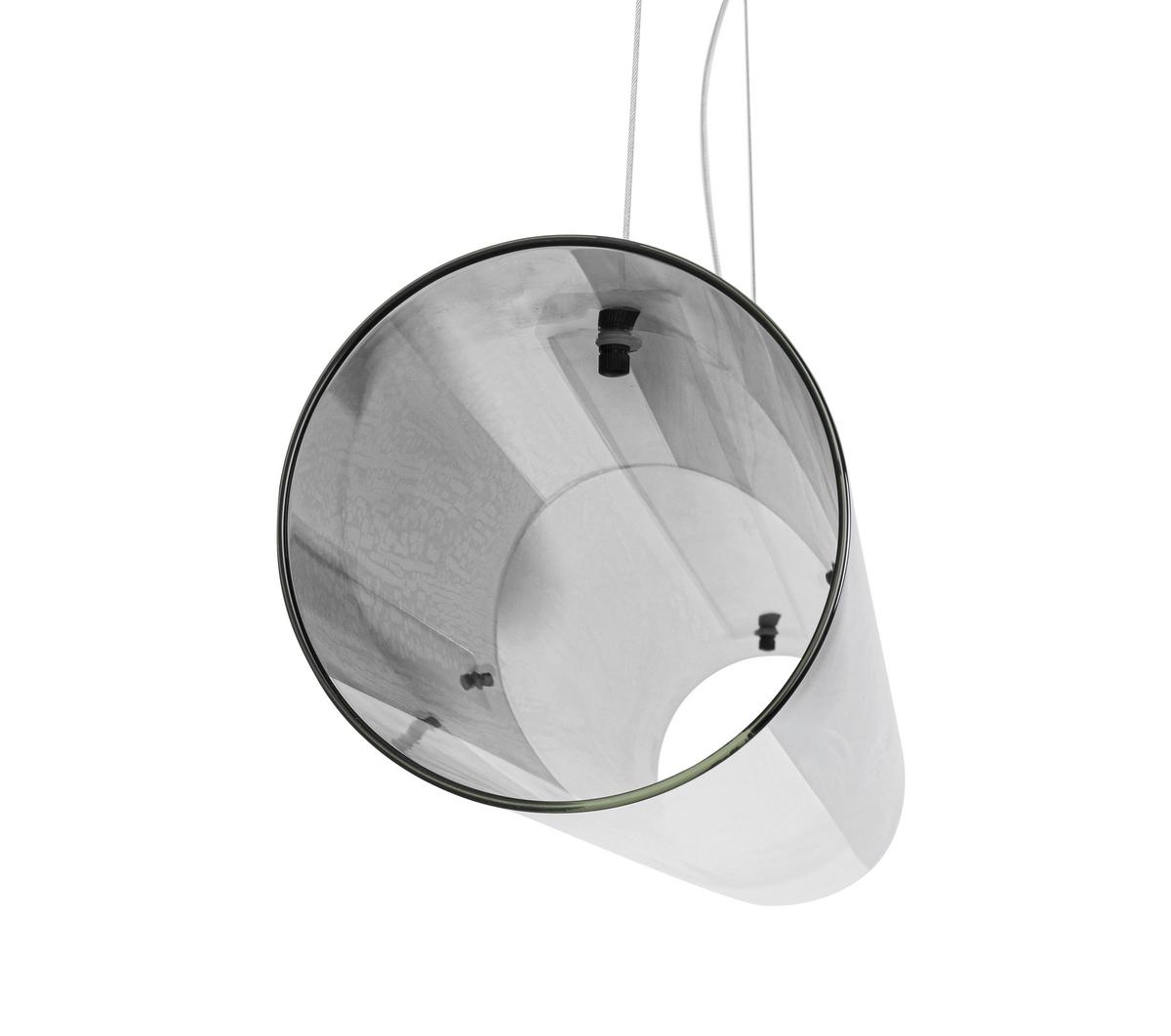 LAMPA WISZĄCA LED LUMOS - czarny/kolor chromowy, Design, tworzywo sztuczne/metal (100/16/169,5cm) - Dieter Knoll