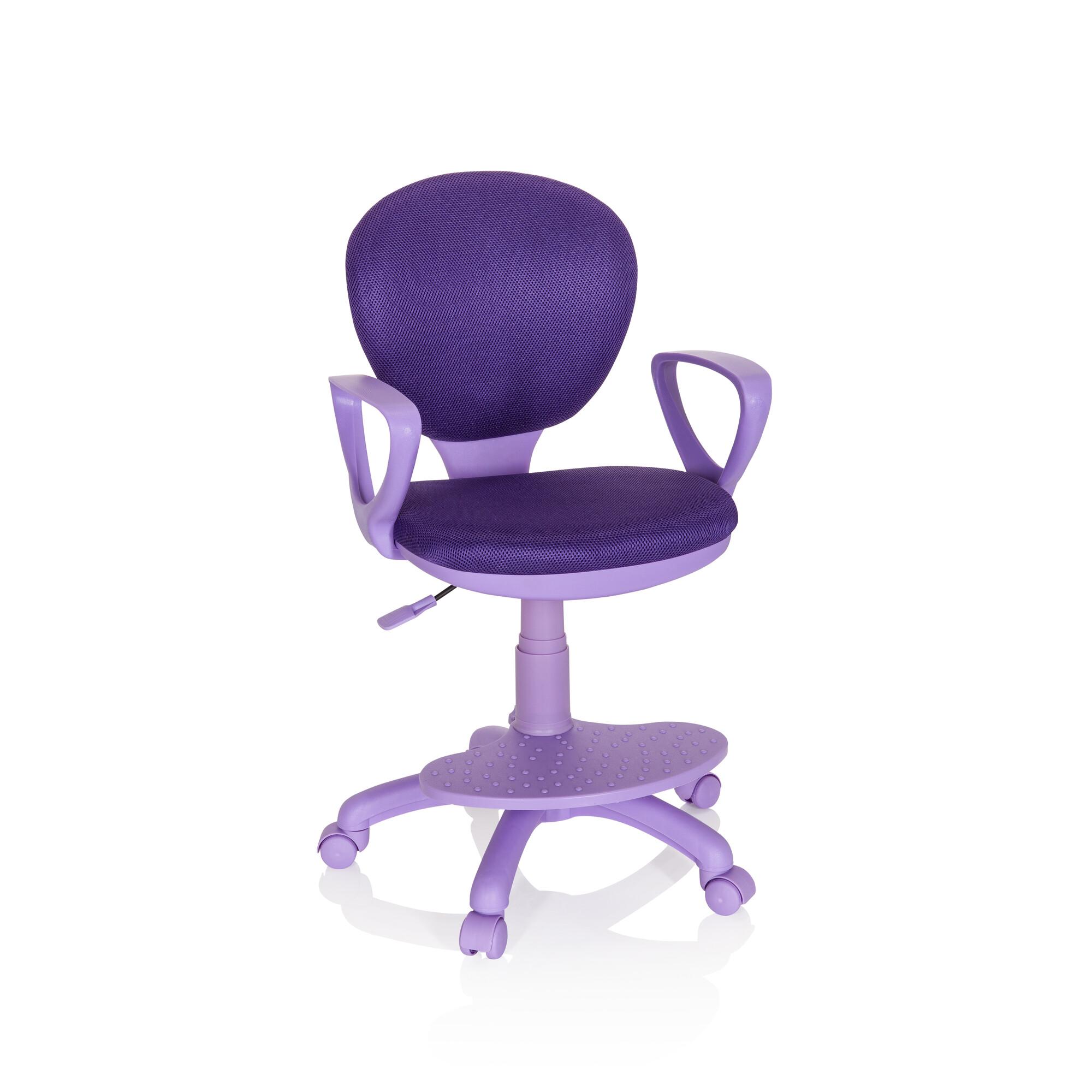 Jugenddrehstuhl Colour ca. 53x83-95x51 cm Lila - Lila, Basics, Kunststoff (53/83-95/51cm) - MID.YOU