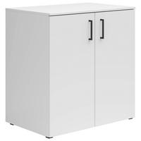 Komoda Multi - bela/crna, Moderno, pločasti materijal/plastika (80/83/52cm) - Modern Living