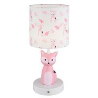 LED-TISCHLEUCHTE 21737P FOXY - Weiss/Pink, Trend, Keramik/Kunststoff (15/33,5cm) - Globo