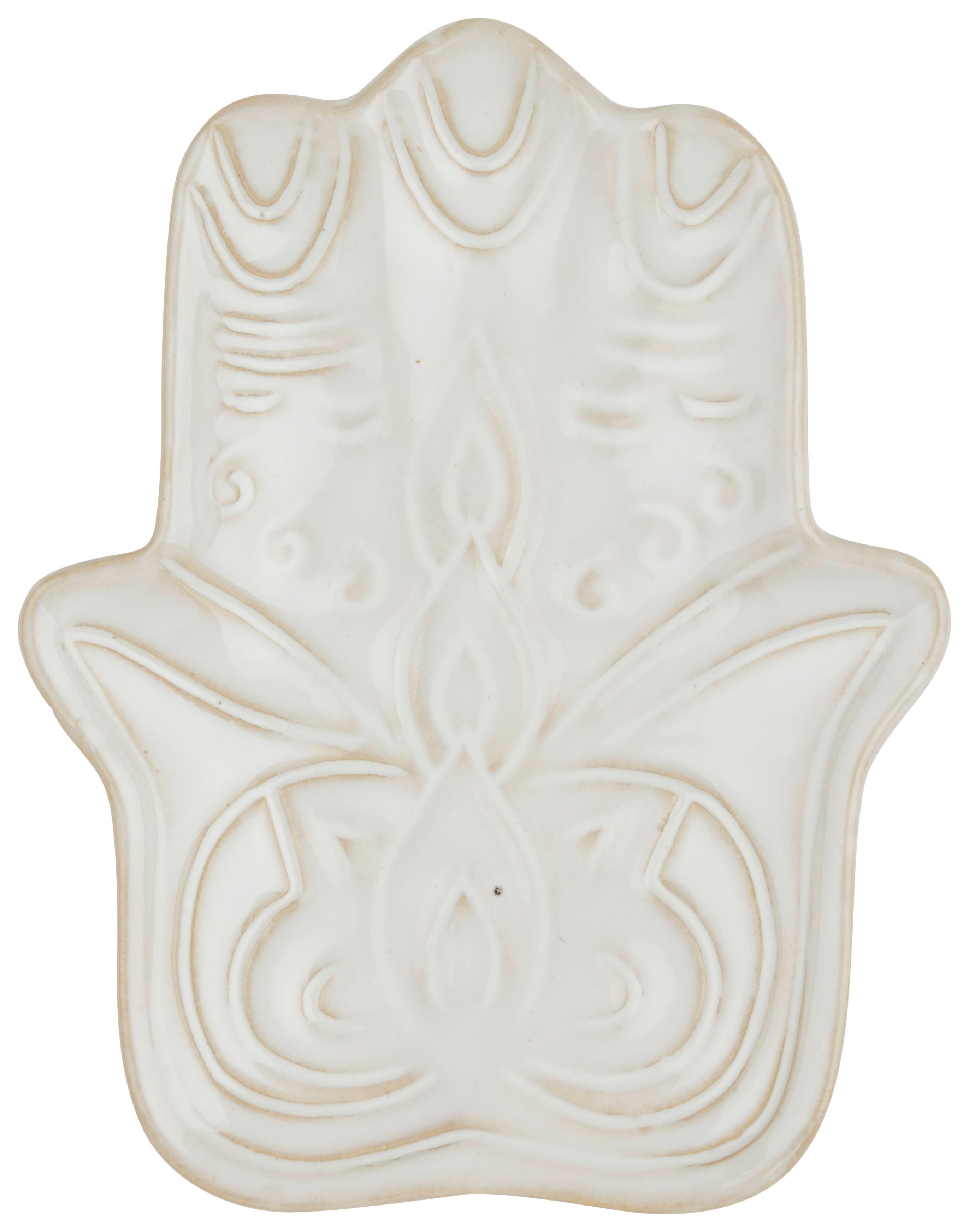 Okrasni Krožnik Elony I -Paz- - krem barve, Basics, kamen (15/12/2cm) - Modern Living