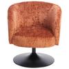 SNURRSTOL GIRO -TREND- - svart/terrakotta, Modern, metall/textil (67/68/73cm) - Premium Living