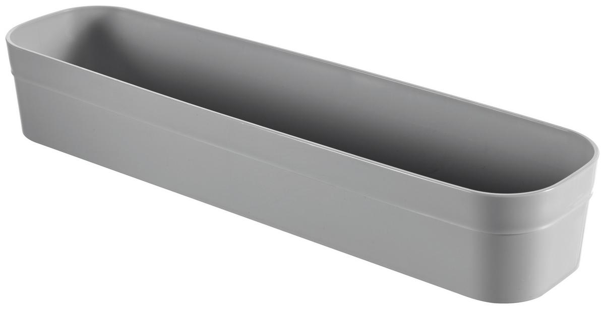 Tárolódoboz Infinity - szürke, műanyag (30,5/7,7/5,1cm) - Curver