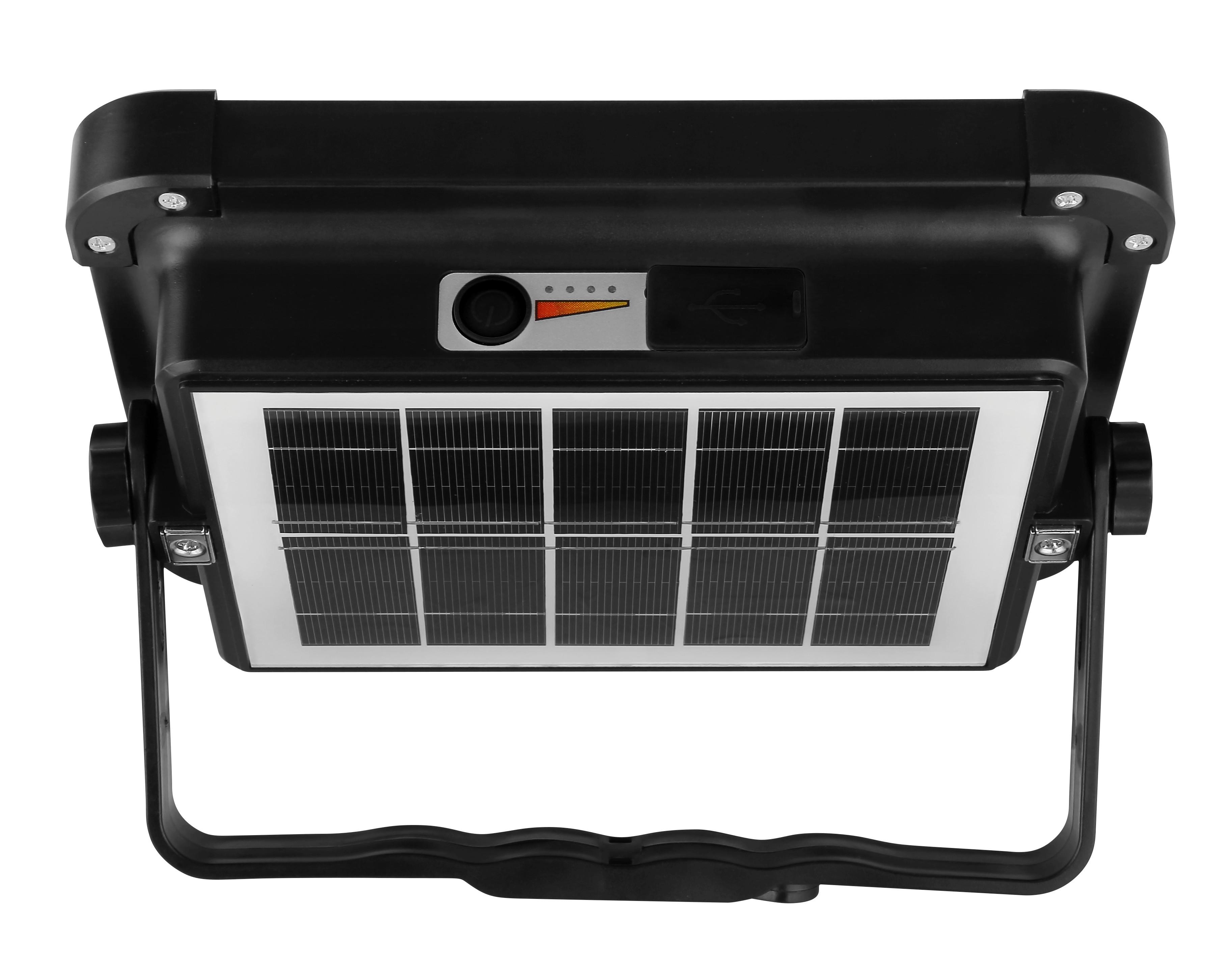 Solarna Svetilka Solar, S Sijalko - črna/prozorno, Basics, umetna masa/steklo (21,5/17,2/5,5cm) - Globo