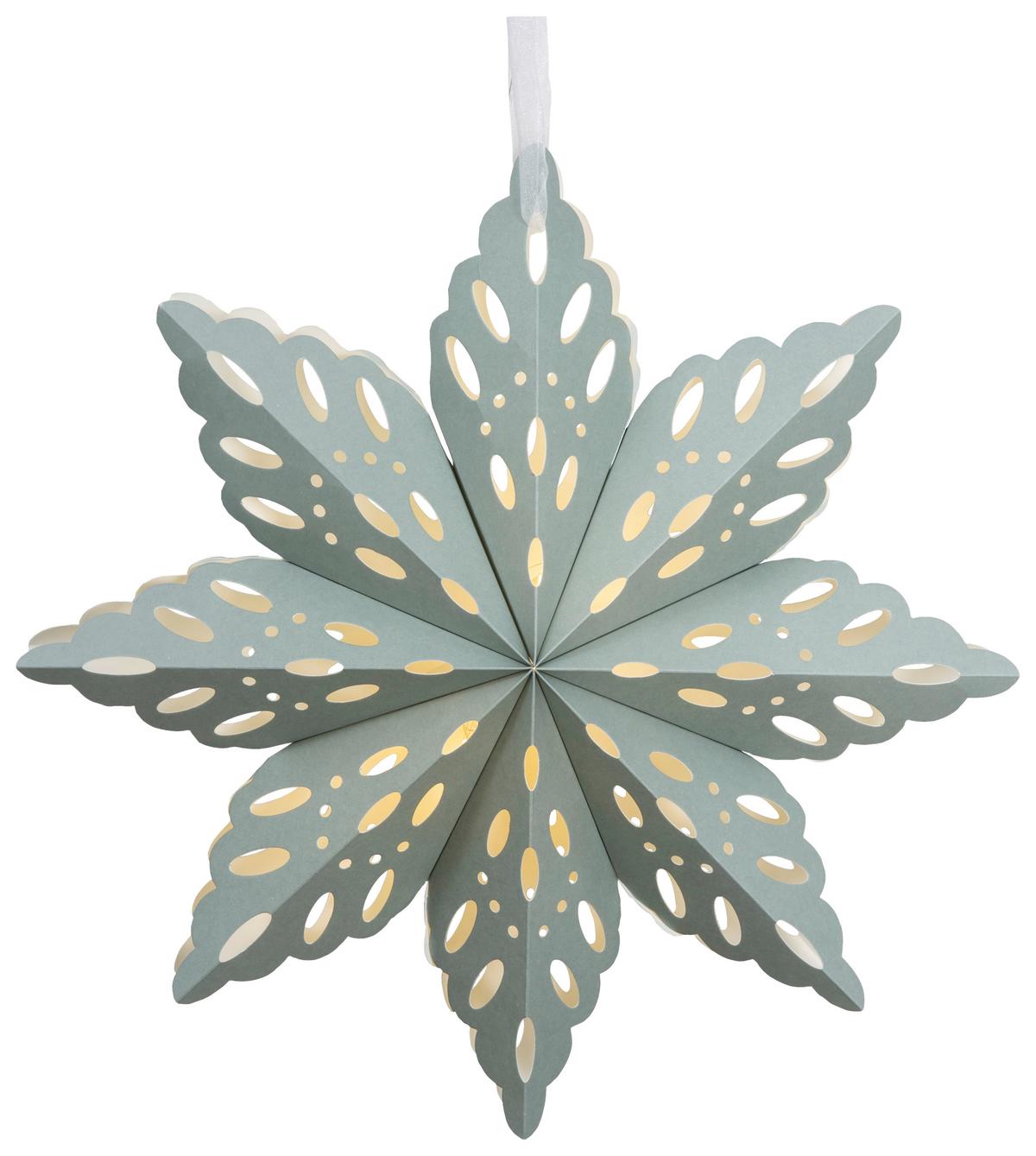 LED-Dekoleuchte Andi Graublau max. 0,6 Watt - (39/39cm) - Mömax