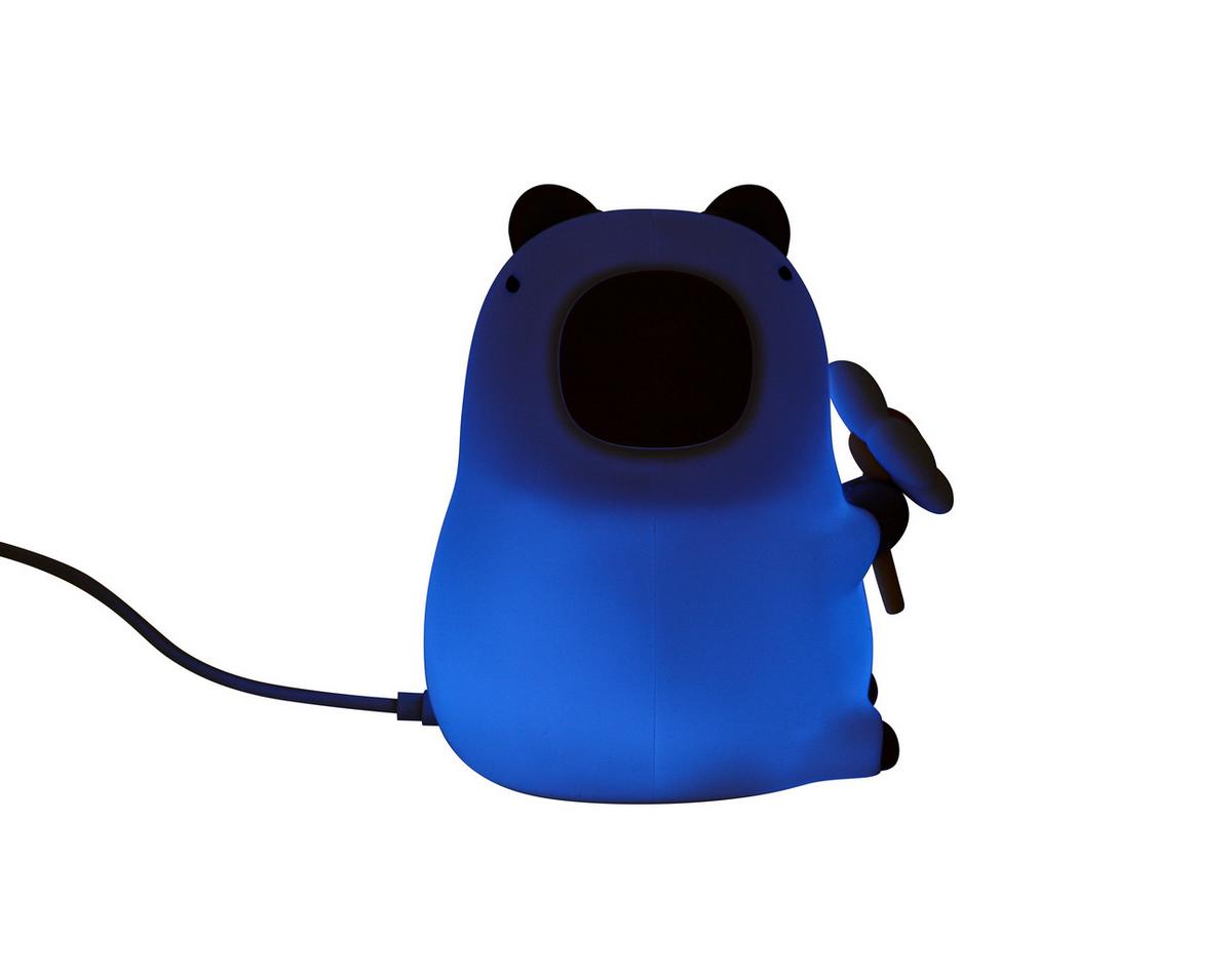 Nachtlicht Capybara Creme max. 2,5 Watt - Creme, MODERN, Kunststoff (9,2/11,1/9,1cm) - Mömax