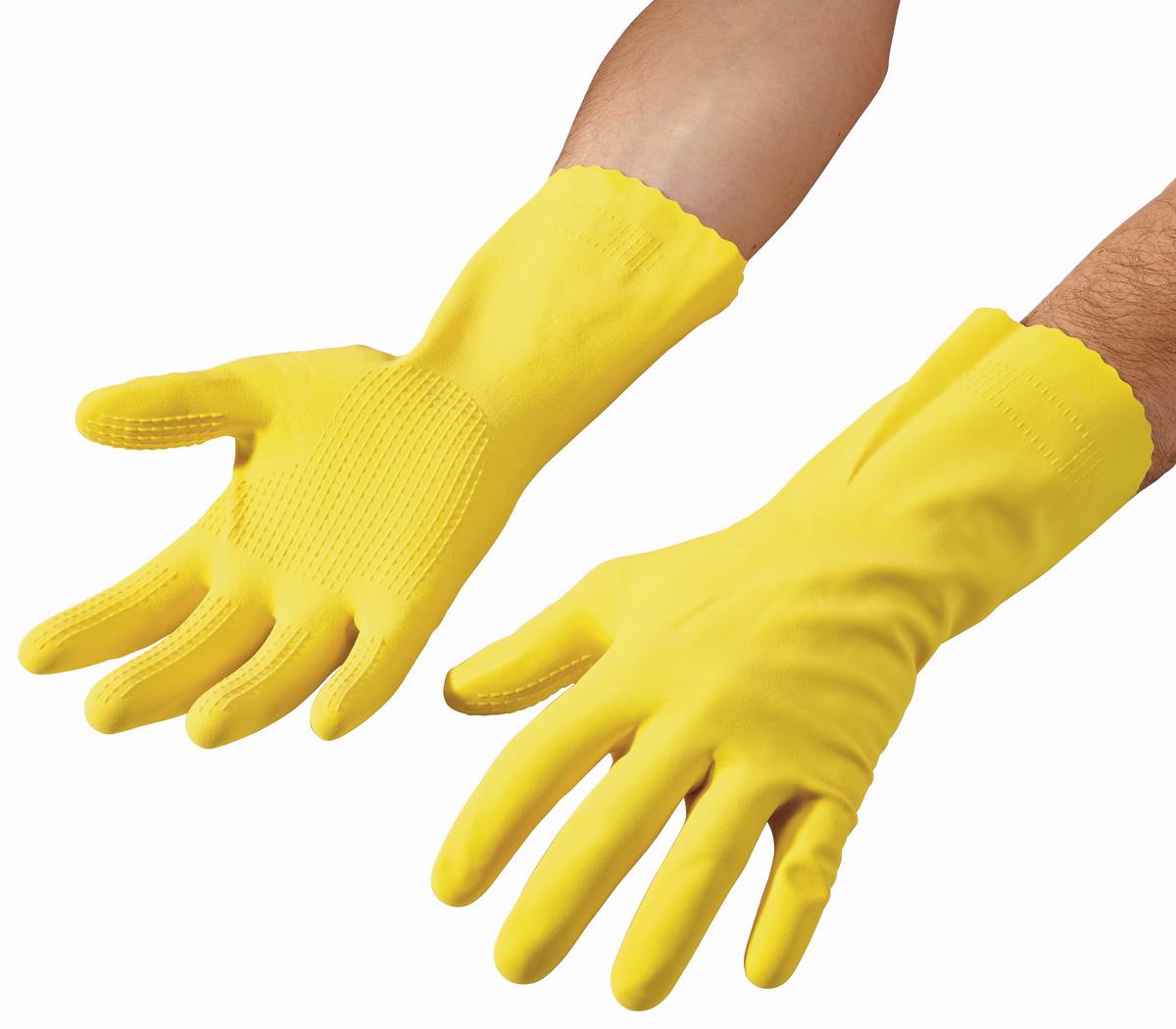 Haushaltshandschuhe Vileda Gelb - Gelb, Basics, Kunststoff (14/1/26cm) - Vileda