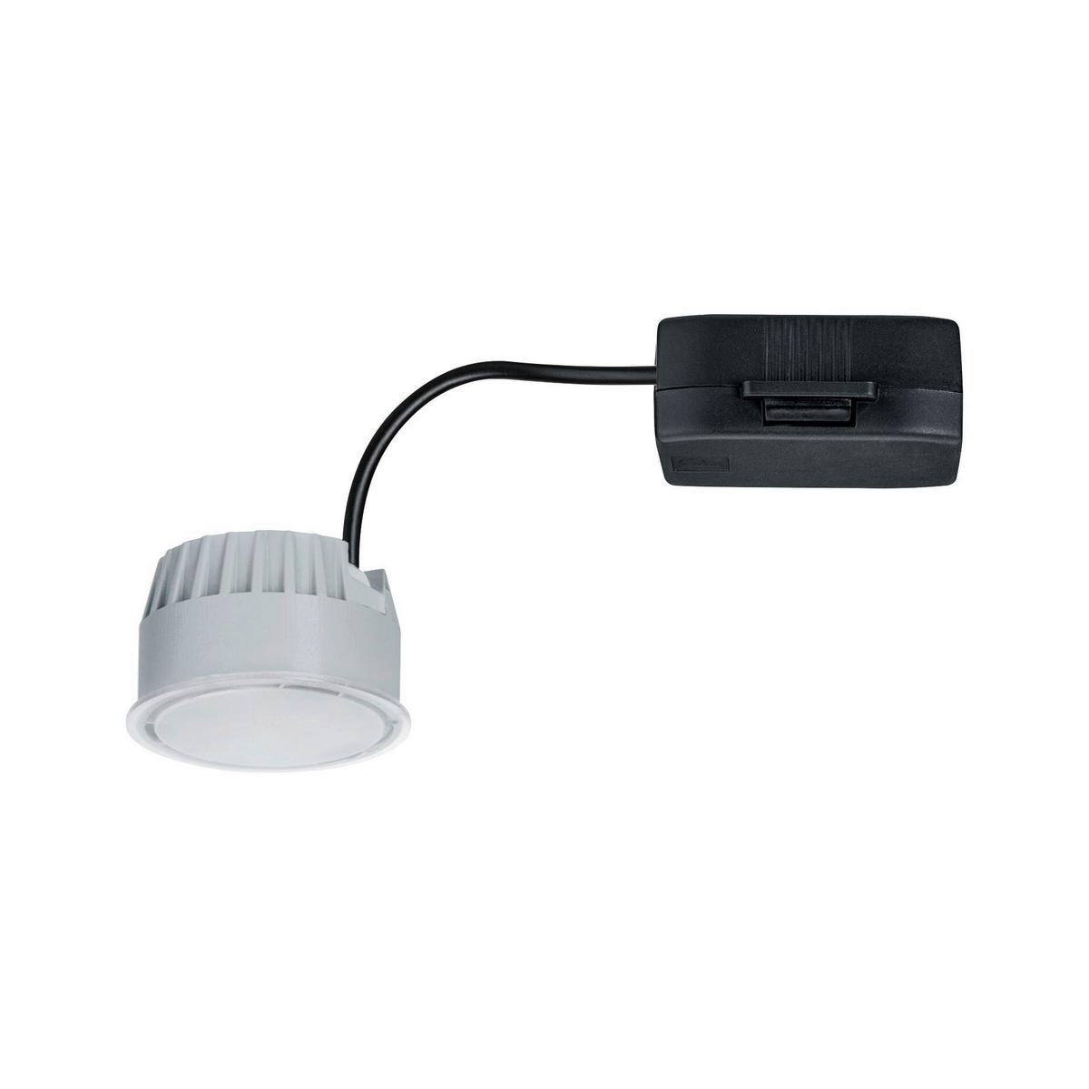 LED-Deckenleuchte Coin in Weiß max. 6 Watt - Basics, Kunststoff (5cm) - Paulmann