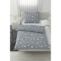 Posteljina 140x200cm 60x80cm Pusteblume - siva, Konvencionalno, tekstil (140/200cm) - Modern Living