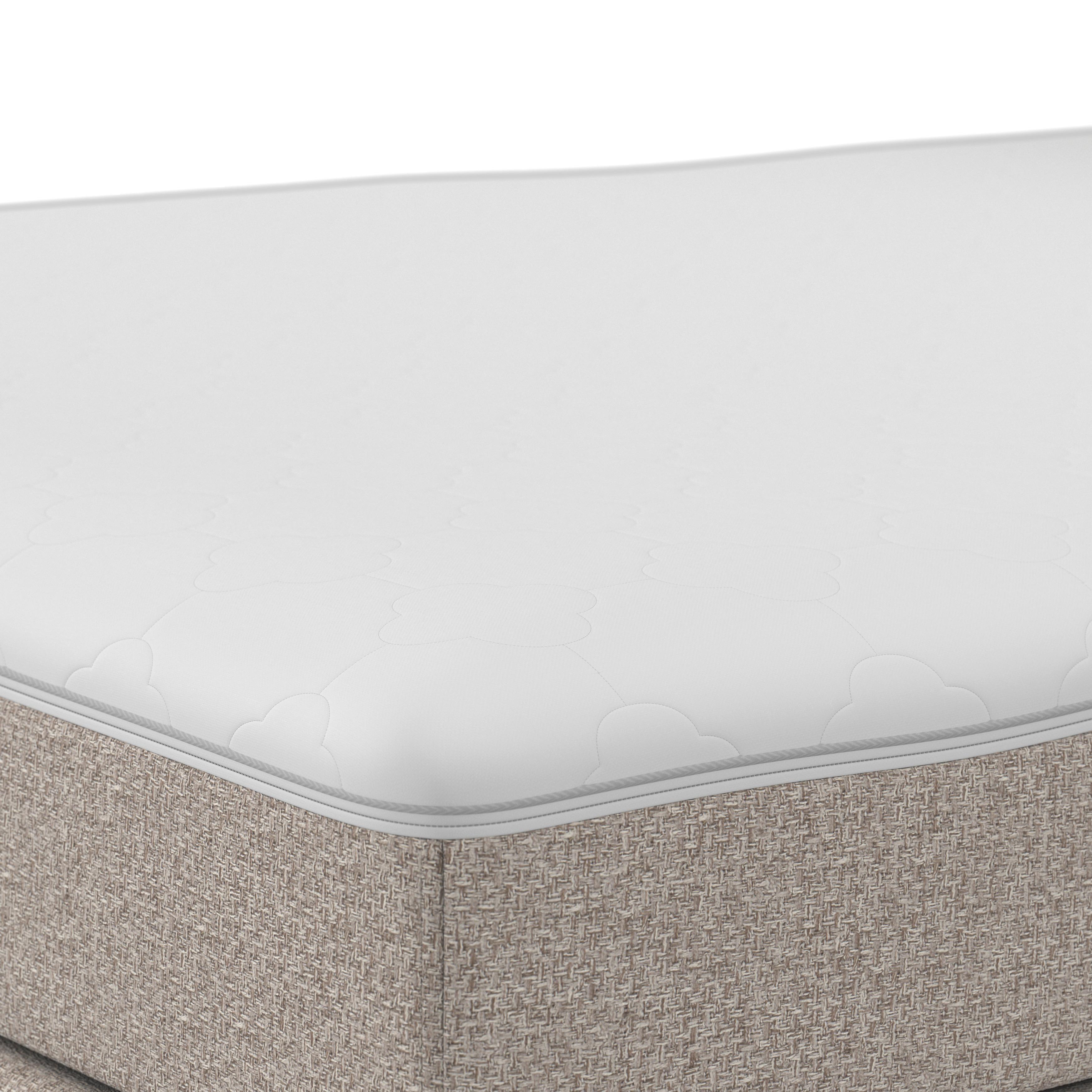 BOXSÄNG MARCO - svart/taupe, Modern, trä/textil (160/200cm) - Bessagi Home