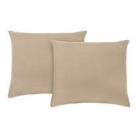 Kissenhüllen-Set Beige ca. 80x80cm, 2 Stk. - Beige, MODERN, Textil (80/80cm) - Modern Living