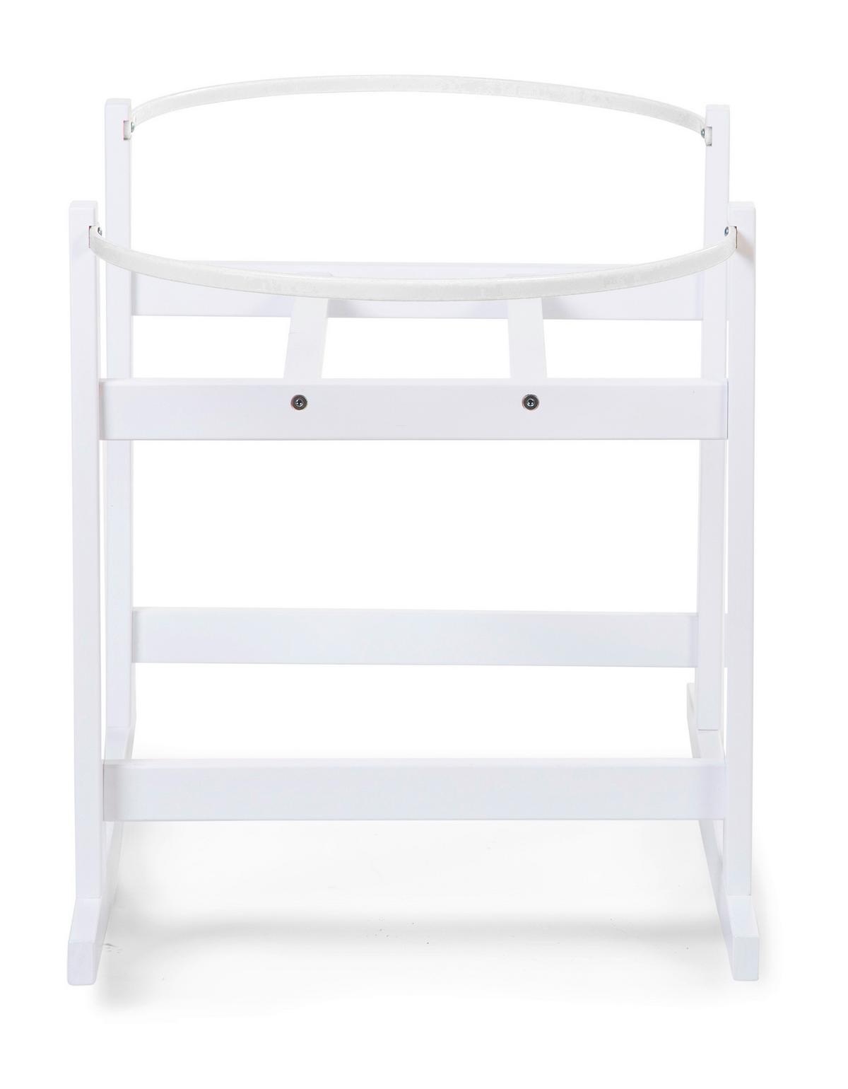 STELAŻ DO KOŁYSKI RSMBWH2 SCHAUKELGESTELL WIEGE - biały, Konventionell, materiał drewnopochodny (85/46/54cm) - Childhome