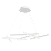 Pendelleuchte Line Weiss max. 79 Watt - Weiss, Trend, Metall (101/66/5,5cm) - MAYTONI