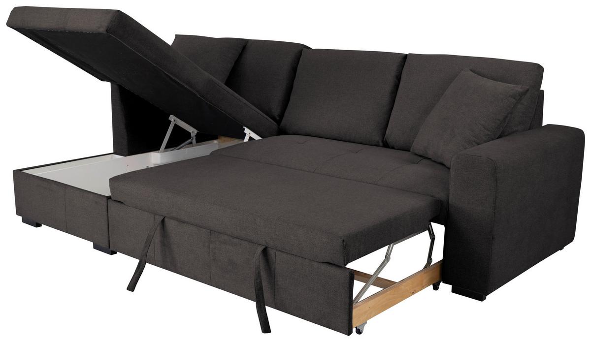 Coltar LUKAS - maro închis, Trend, textil (158/239cm) - Modern Living