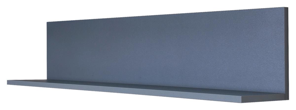 Wandboard Lucca Platinfarben - Platinfarben, KONVENTIONELL, Holzwerkstoff (100/22,8/18,6cm) - FlexWell