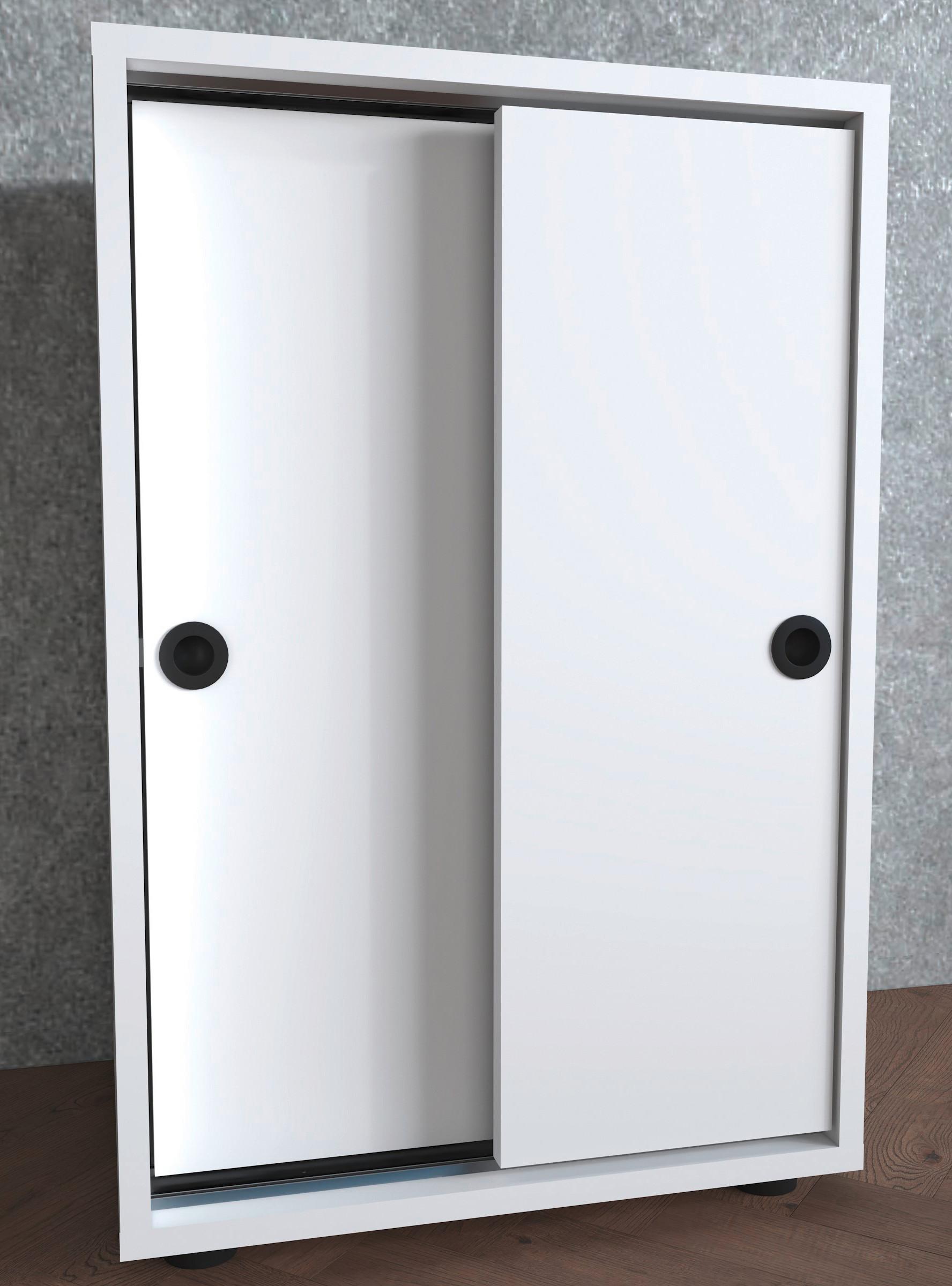 AKTENSCHRANK ULAS - Weiss, Design, Holzwerkstoff (49/74/38cm) - MID.YOU