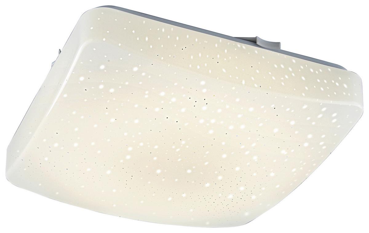 LAMPA SUFITOWA LED STELLA *SBB* - biały, Basics, tworzywo sztuczne/metal (27/27/6cm) - Boxxx