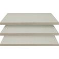 Set Polic Dodatki - siva, leseni material (43/1,6/48cm) - Modern Living Set Polic Dodatki - siva, leseni material (43/1,6/48cm) - Modern Living