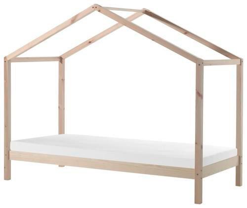 Hausbett Dallas 90x200 cm Kiefer Natur Echtholz - Kieferfarben, MODERN, Holz (90/200cm) - MID.YOU