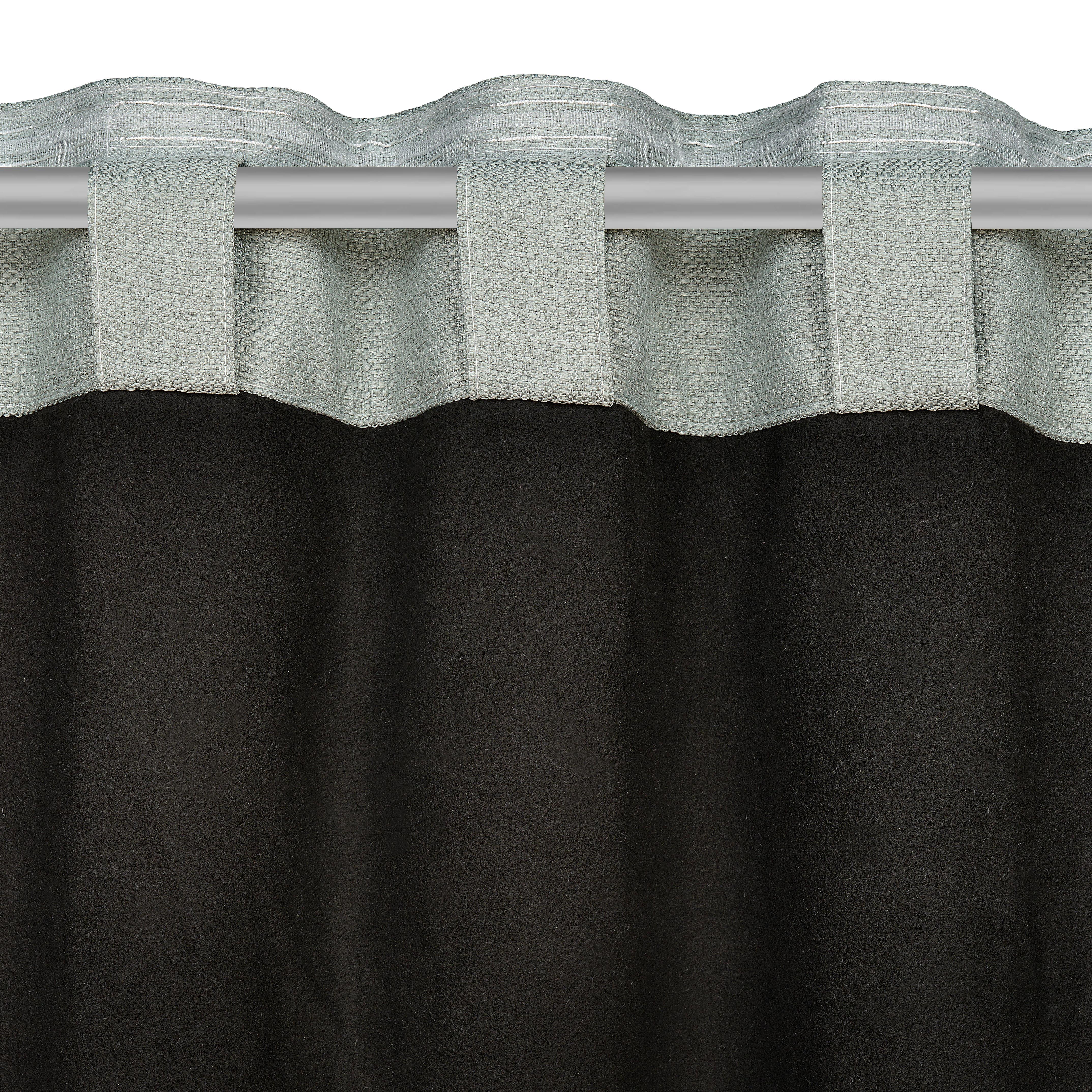 SOLSKYDDSGARDIN ALFI - grön, Klassisk, textil (135/255cm) - Modern Living