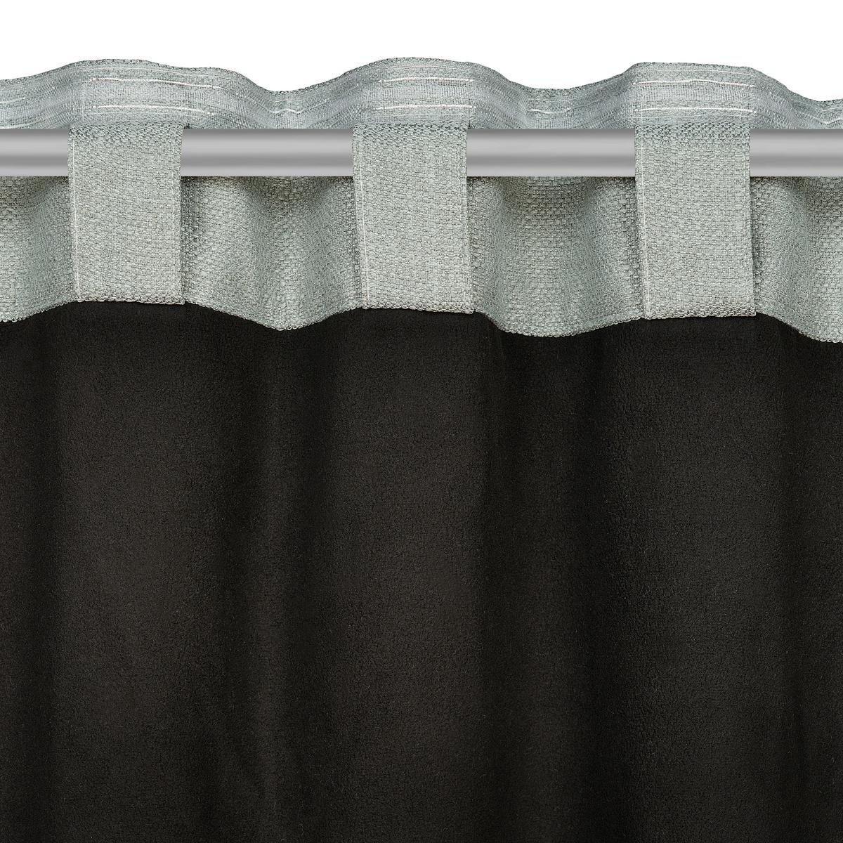 Zavesa S Toplotno Zaščito Alfi - zelena, Konvencionalno, tekstil (135/255cm) - Modern Living