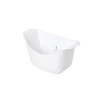 Coșuleț pentru duș Easy - alb, Modern, plastic (29/14/15,6cm) - Premium Living