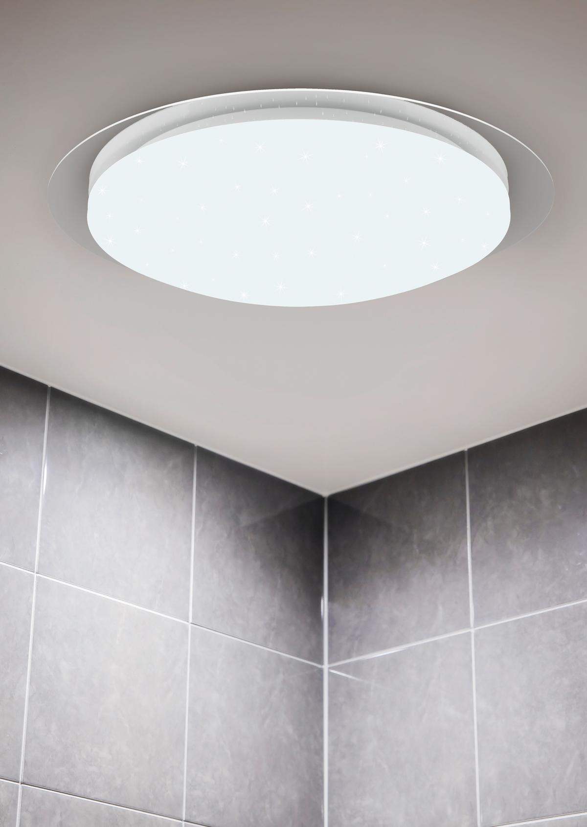 LED-Deckenleuchte Frodeno Weiß max. 18,5 Watt - Weiß, Basics, Kunststoff (48/10,2cm) - Trio Leuchten
