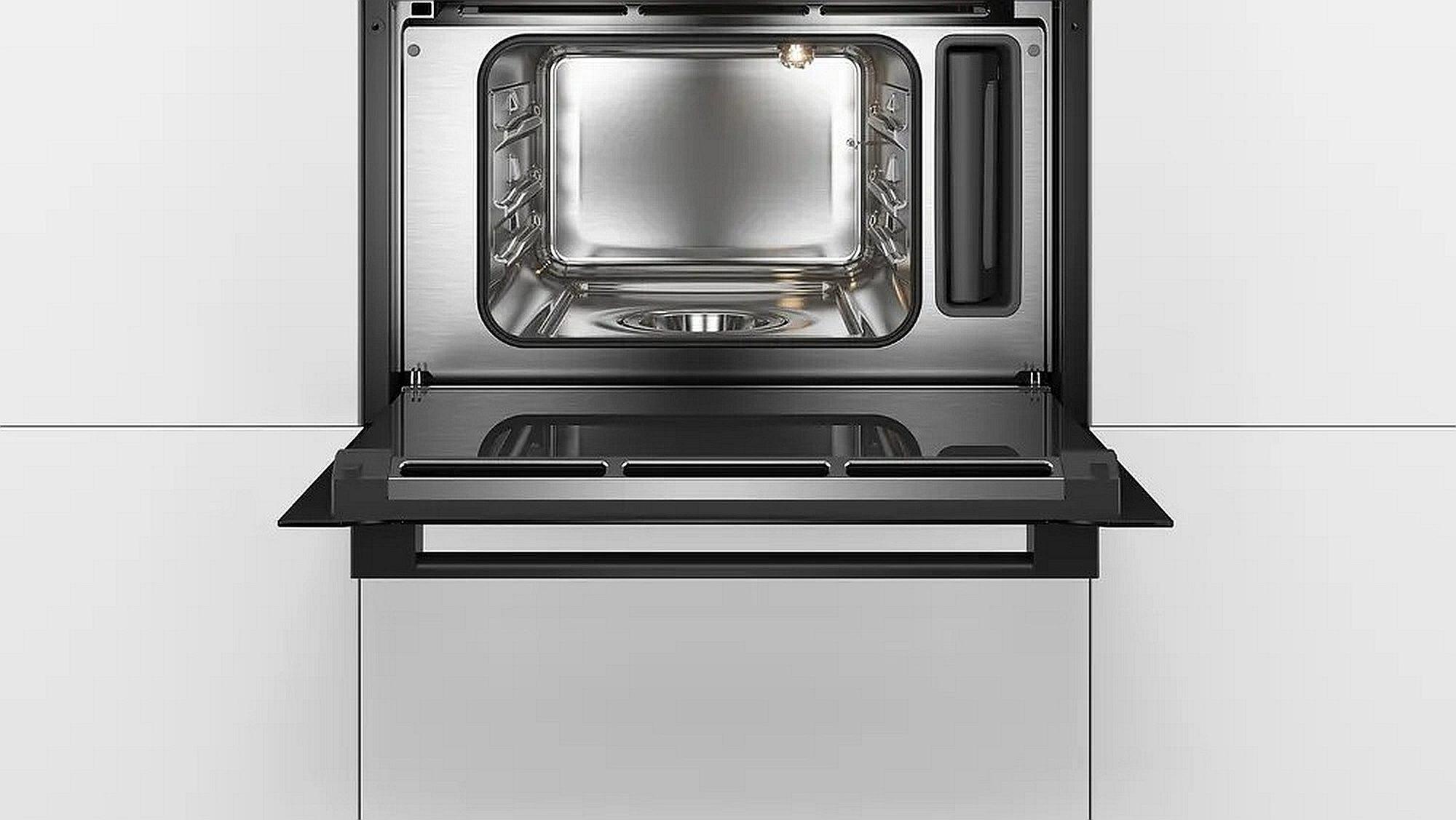 Einbaudampfgarer CDG834AC0 Carbon schwarz - Schwarz, Metall (59,4/45,5/54,8cm) - Bosch