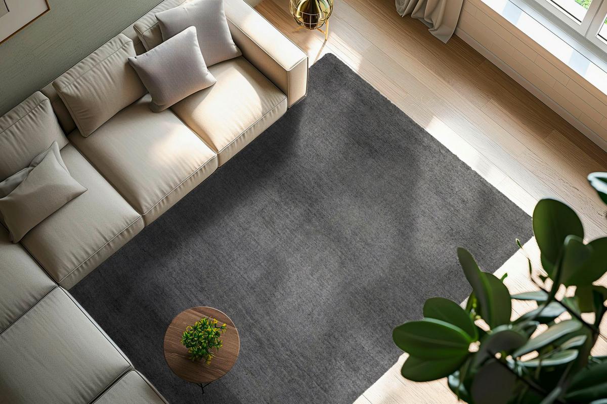 Covor Cu Țesătură Plată My Eternity, Cca. 160x230cm - gri, Basics, textil (160/230cm) - Obsession