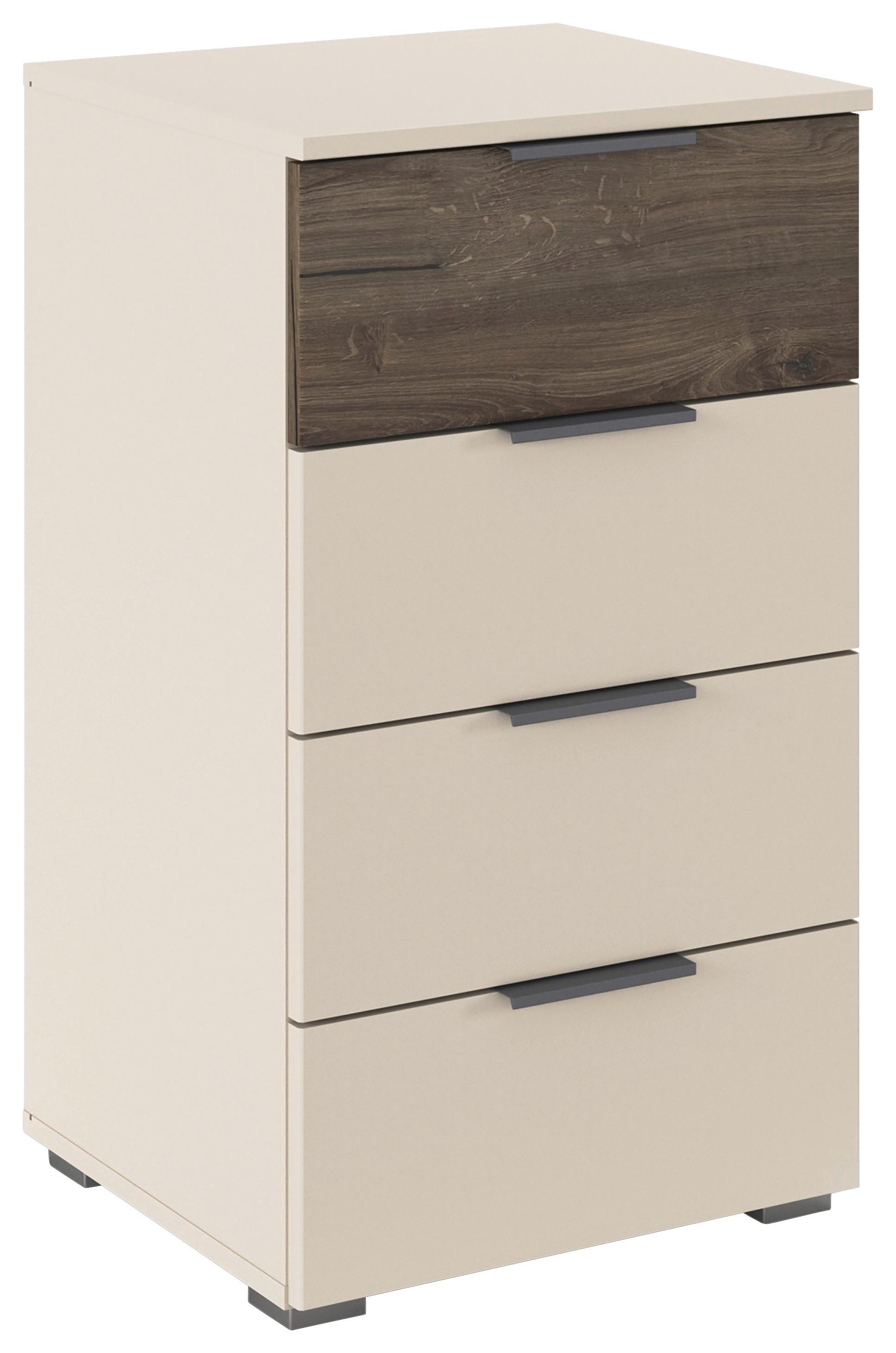 COMODA SAJO - șampanie, Trend, material pe bază de lemn (47/81/42cm) - Premium Living