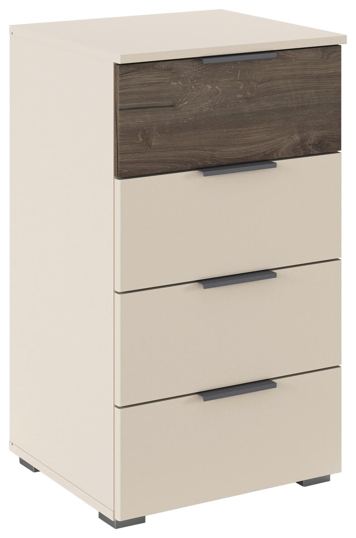Komoda Sajo - boje šampanjca, Trend, drvni materijal (47/81/42cm) - Premium Living