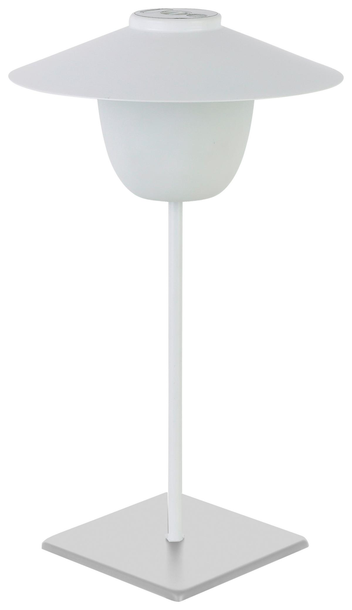 Led Kültéri Lámpa Multi - fehér, Romantik / Landhaus, műanyag/fém (22/36,6cm) - Modern Living